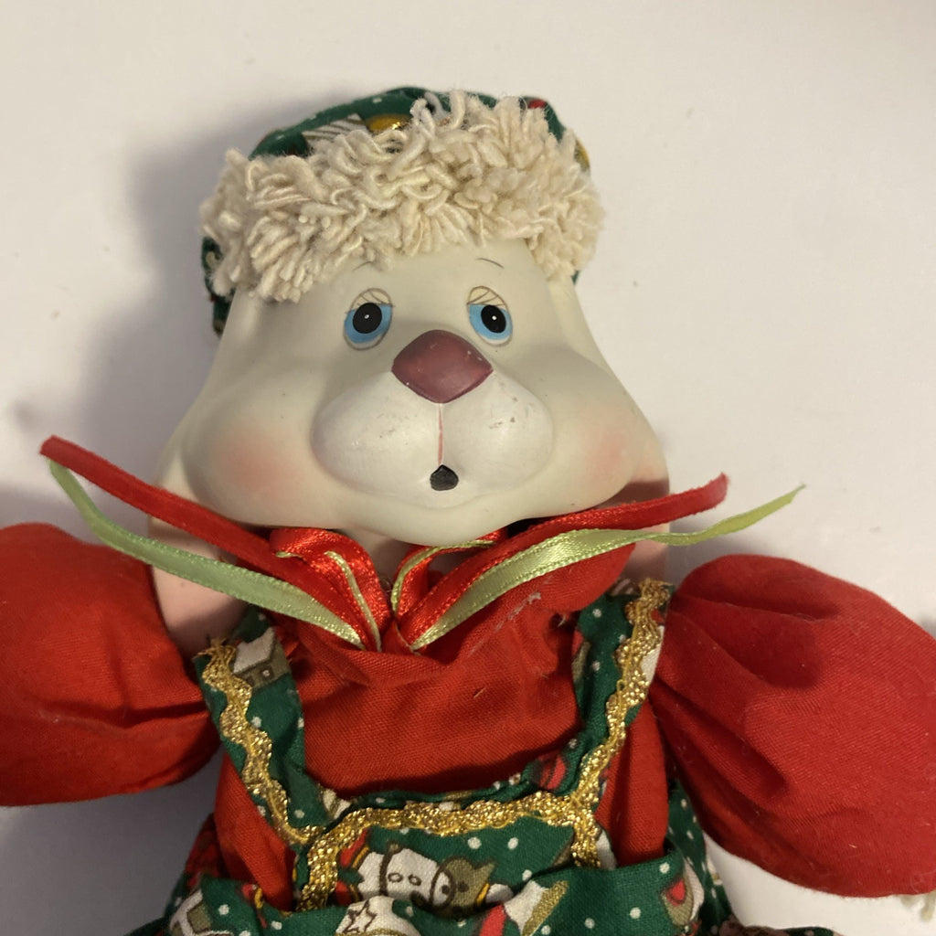 House Of Lloyd Hip & Hop Ceramic Porcelain Mini Plush 2 Piece Set Vintage 1995