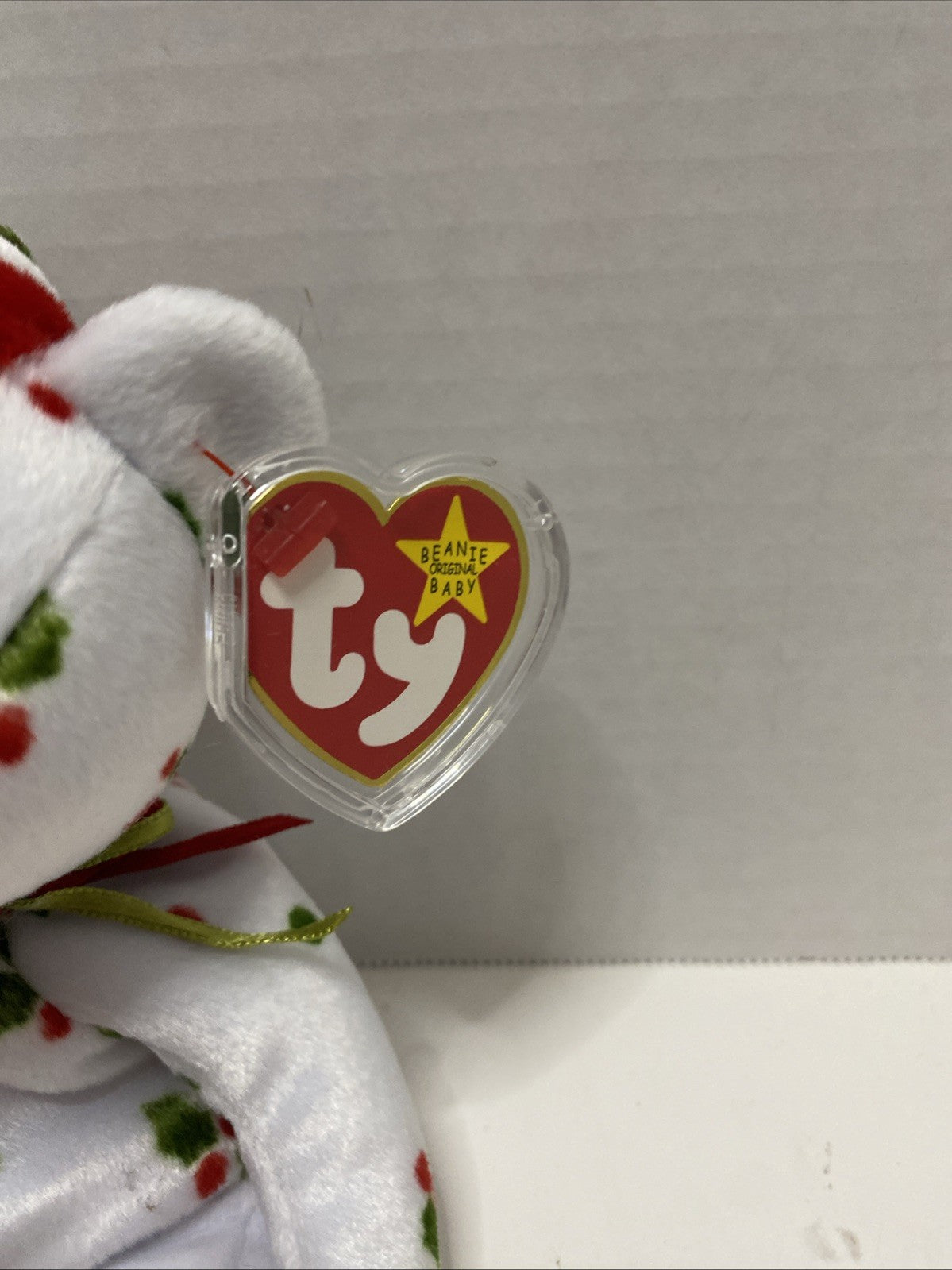 1998 Holiday Teddy, Mint RARE, Ty Beanie Baby