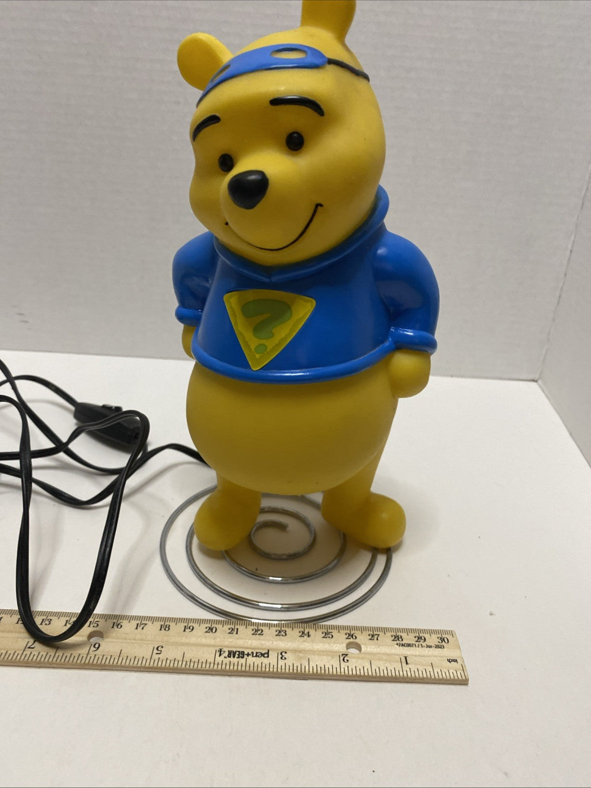 Rare Vintage 1977 WINNIE THE POOH Desk LAMP &NIGHT LIGHT
