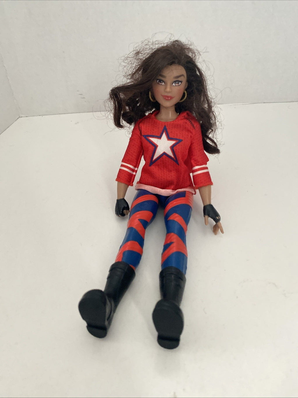 Marvel Rising Secret Warriors America Chavez Barbie Size 12" Doll Hasbro