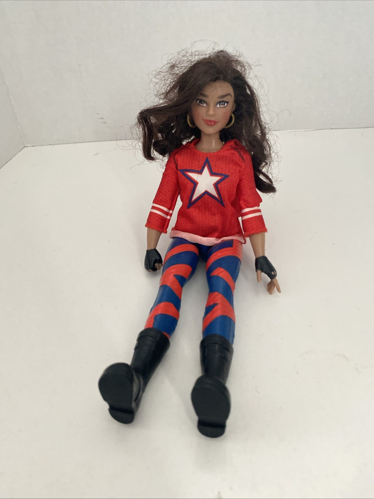 Marvel Rising Secret Warriors America Chavez Barbie Size 12" Doll Hasbro