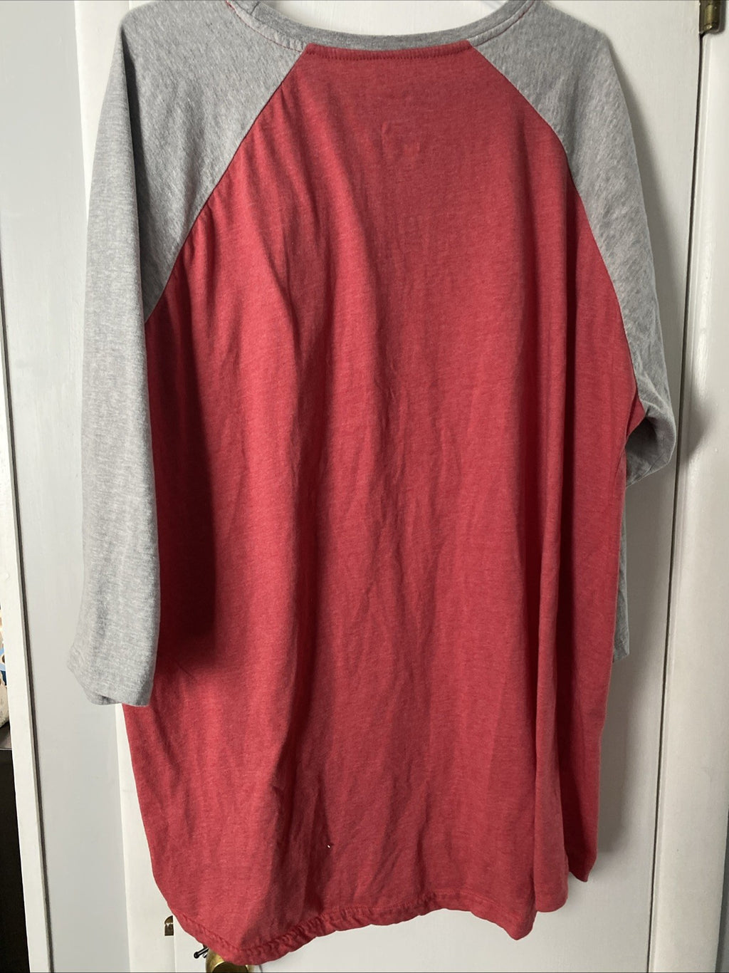 MLB property of the Angels genuine merchandise 2XLT three-quarter length sleeve