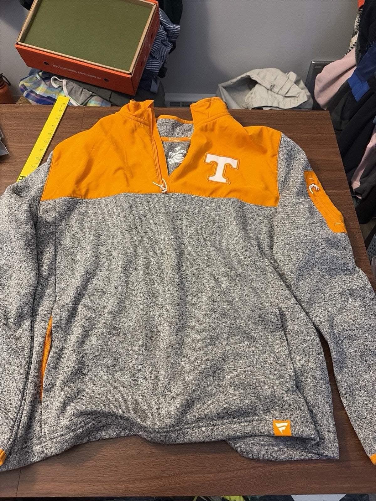 Fanatics University Of Tennessee Volunteers Extra Large Sweatshirt Quarter Zip