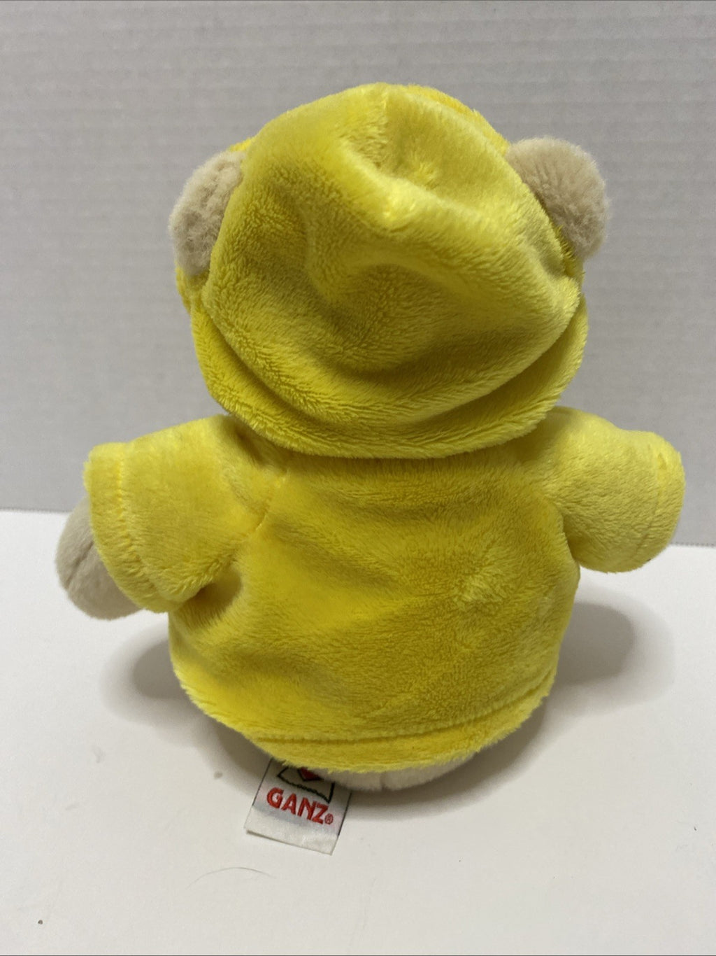 Ganz Happy Birthday Hoodie Bear, Yellow Hoodie, 9”