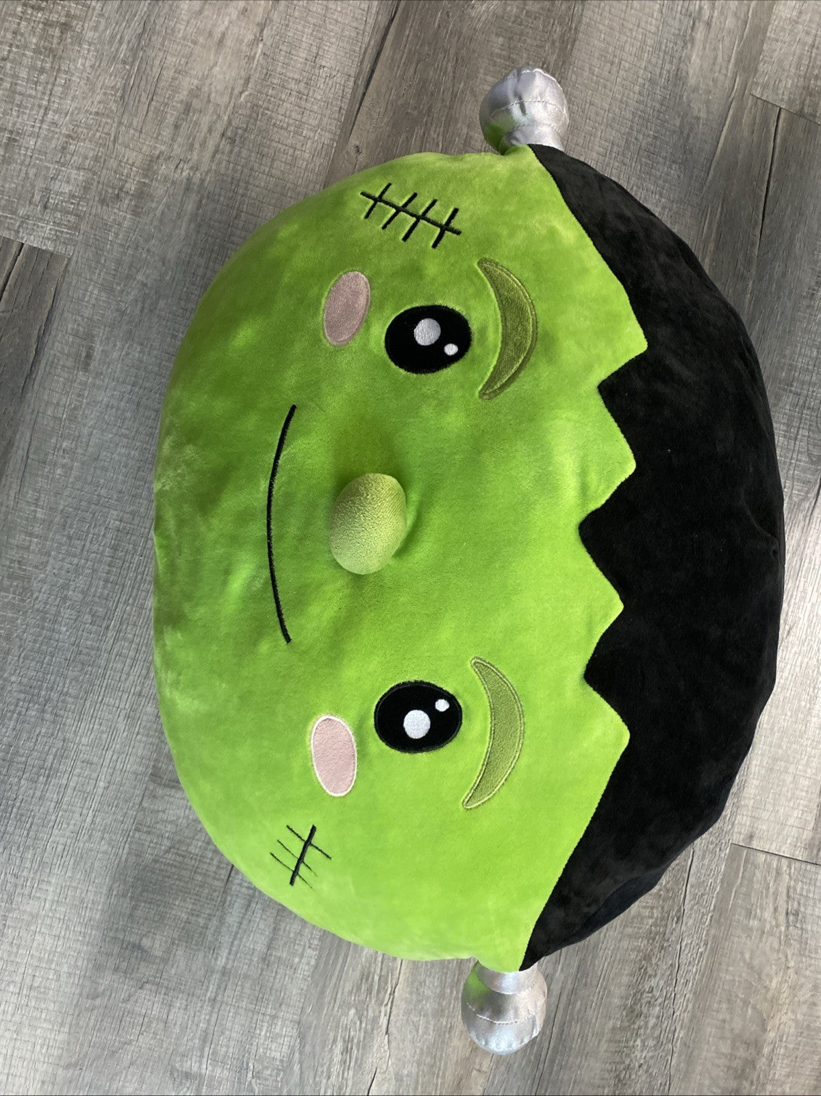 Sam's Member's Mark Large 18" Frankenstein Pillow Plush Soft Halloween Toy Decor