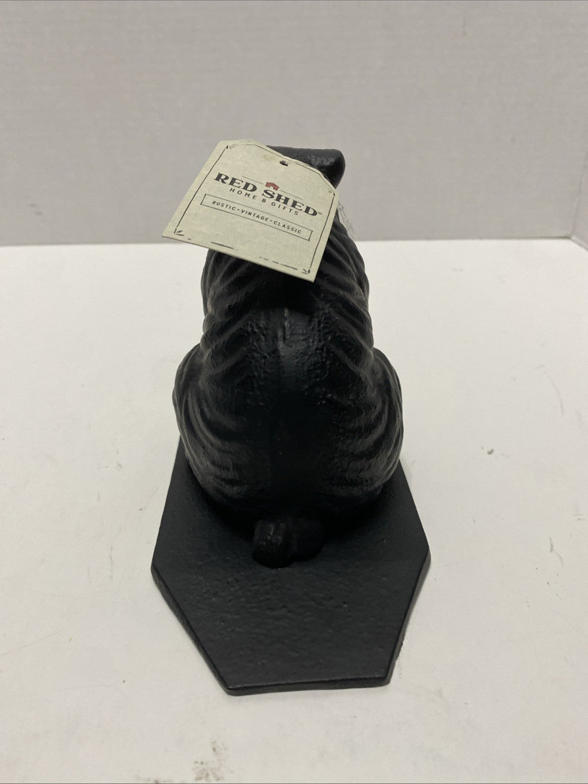 Black Bear Cast Iron Doorstop