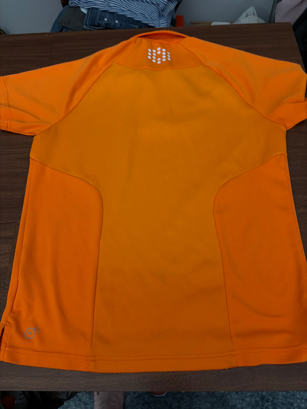 Puma, men’s medium orange golf shirt
