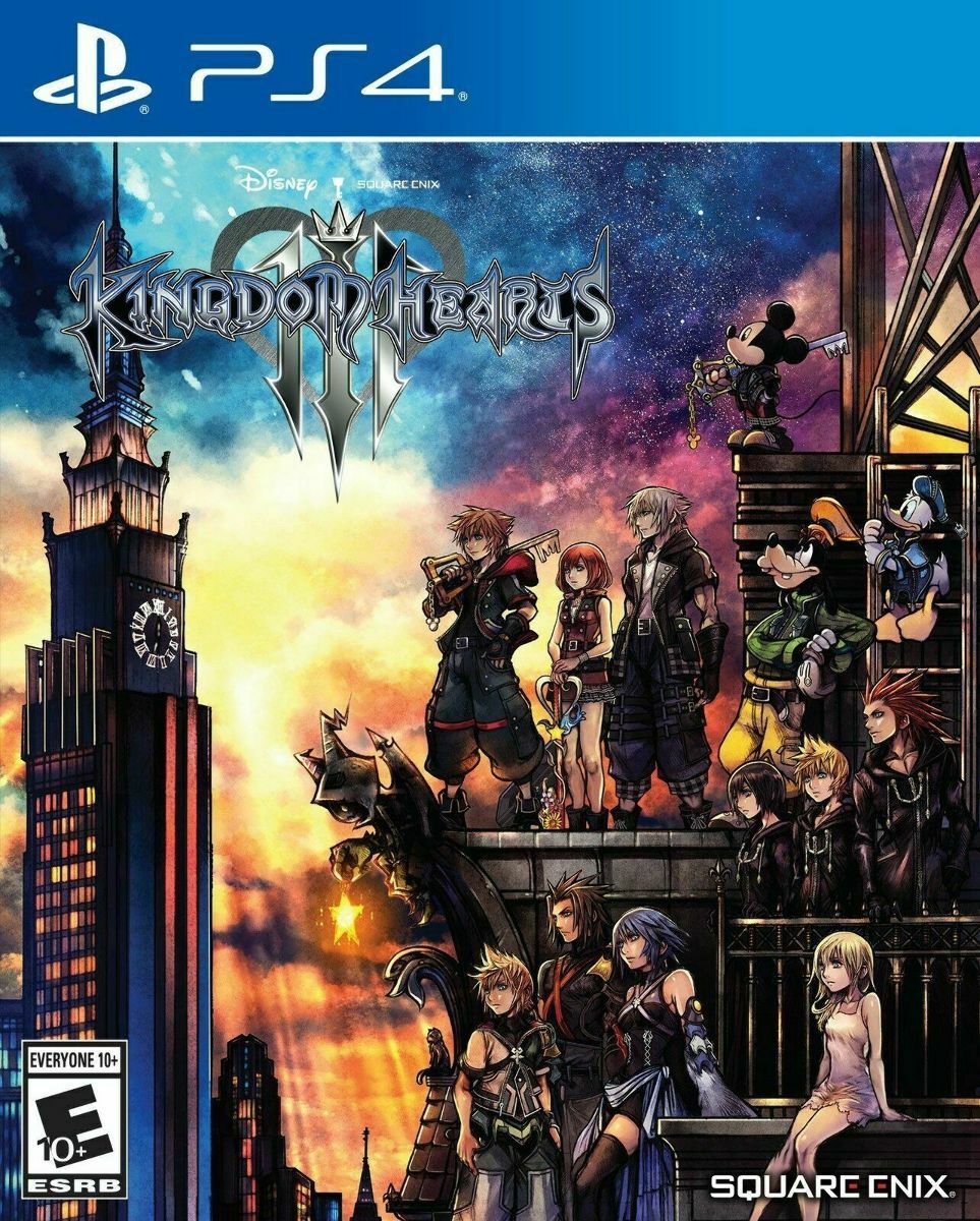 Kingdom Hearts 3 III (Sony PlayStation 4, PS4) disc only