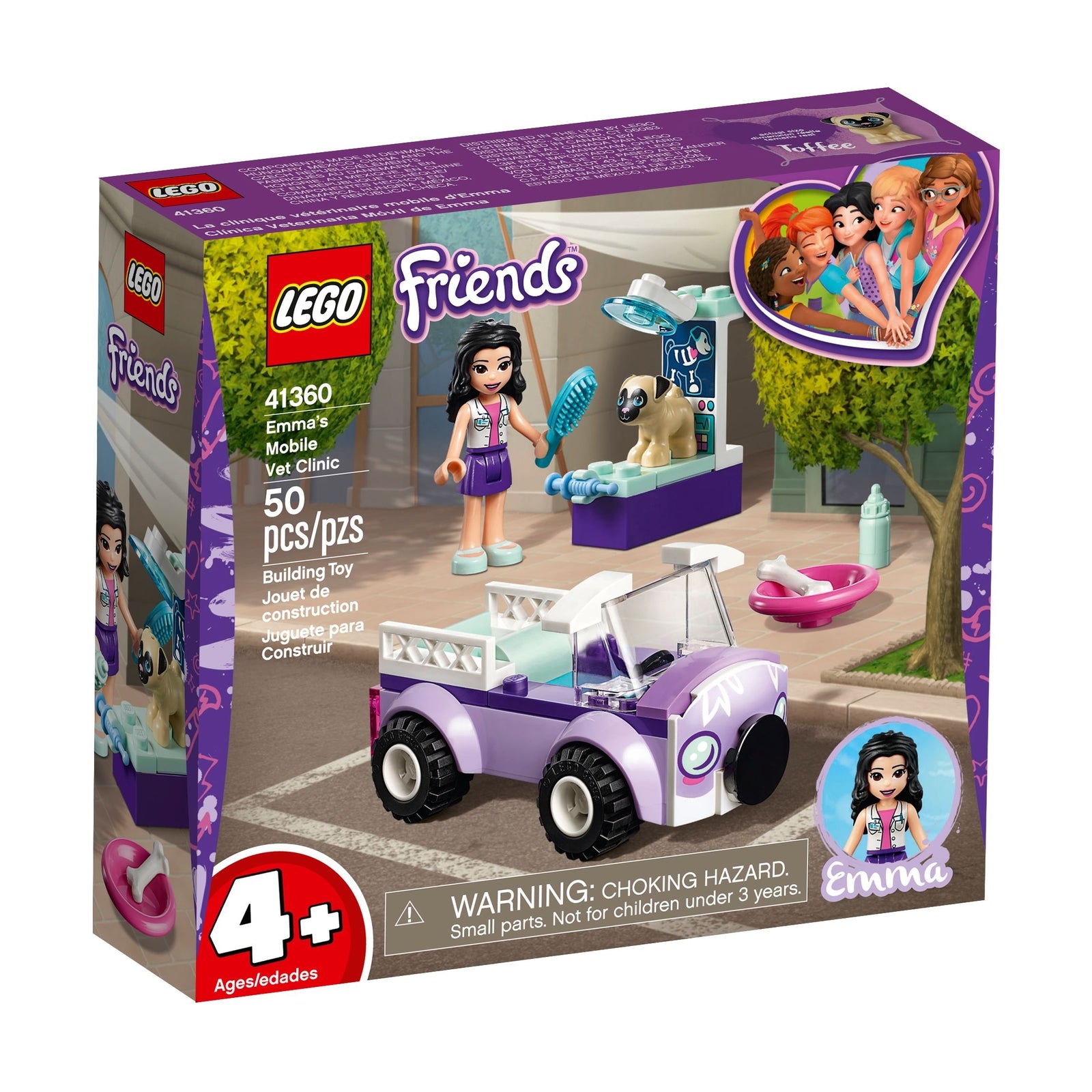 LEGO Friends 41360 Emma's Mobile Vet Clinic NEW