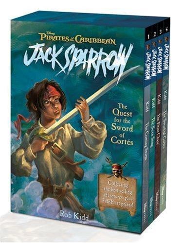 PIRATES OF CARIBBEAN: JACK SPARROW: QUEST FOR SWORD OF By Rob Kidd-Books 1-4