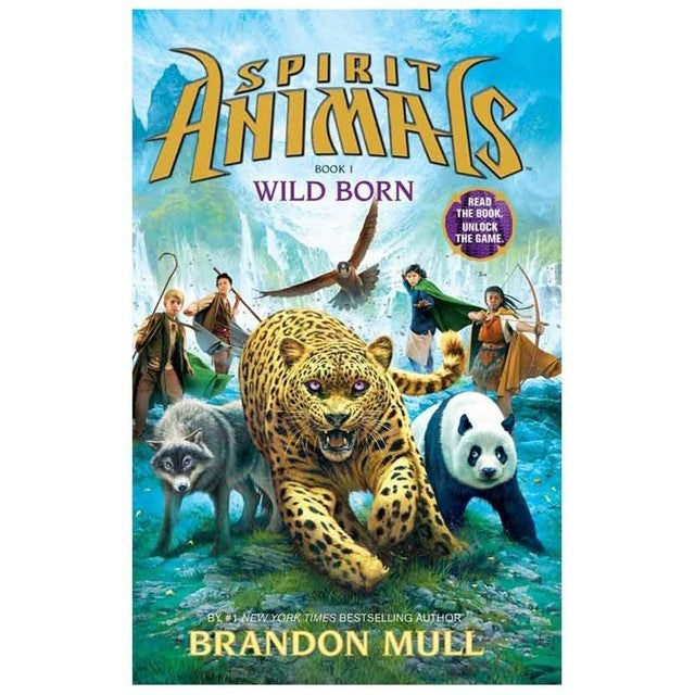 Scholastic, Brandon Mull Spirit Animals Wild Born Book 1 Hardcover Book