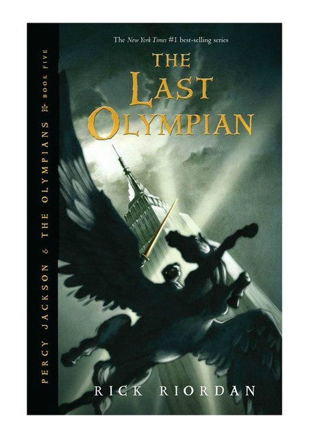 Percy Jackson The Last Olympian Hardcover 1st Edition  Series Book 5